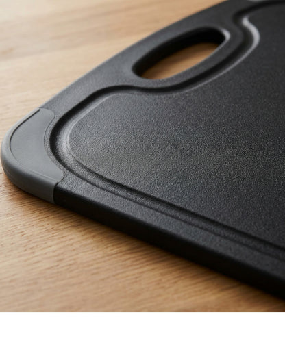 Casamy Non Slip Cutting Board Set Black 3 Piece